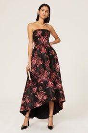 Floral Hi Low Gown by Hutch
