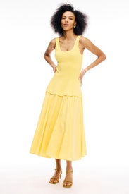 Silas Knit Midi Dress by SIMKHAI