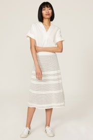 Striped Knit Skirt by kate spade new york
