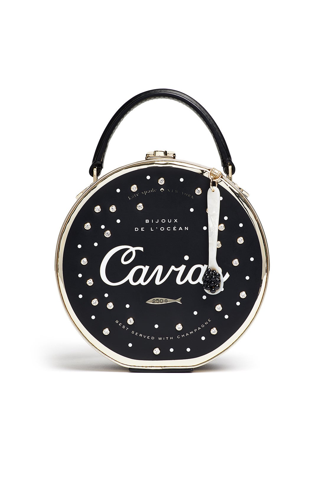 Finer Things Caviar Bag by kate spade new york accessories
