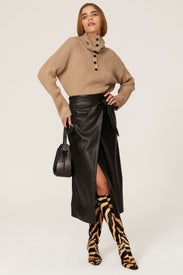 Turtleneck Button Sweater by Marissa Webb x RTR