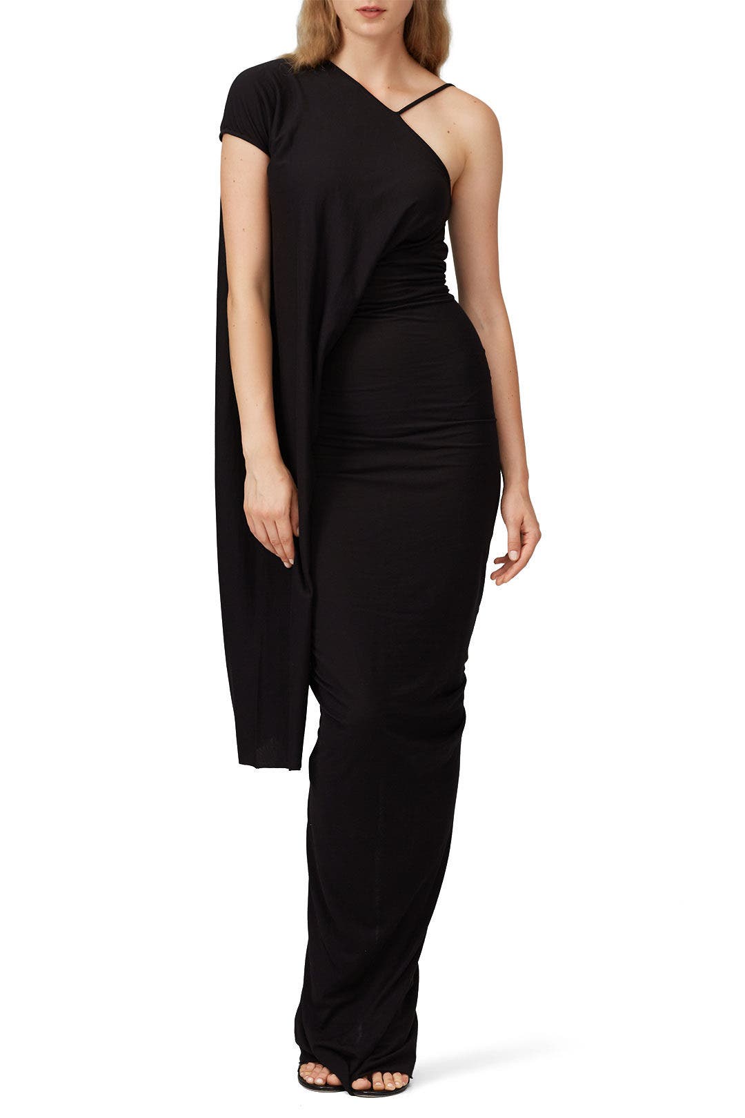 jersey dress for plus size Belle Breton Stripe Jersey Dress - / Ecru/Black Rugby Stripe- Size4XS