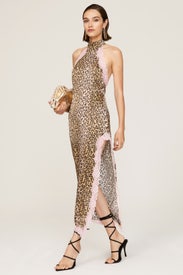 Fuego Midi Dress by De La Vali