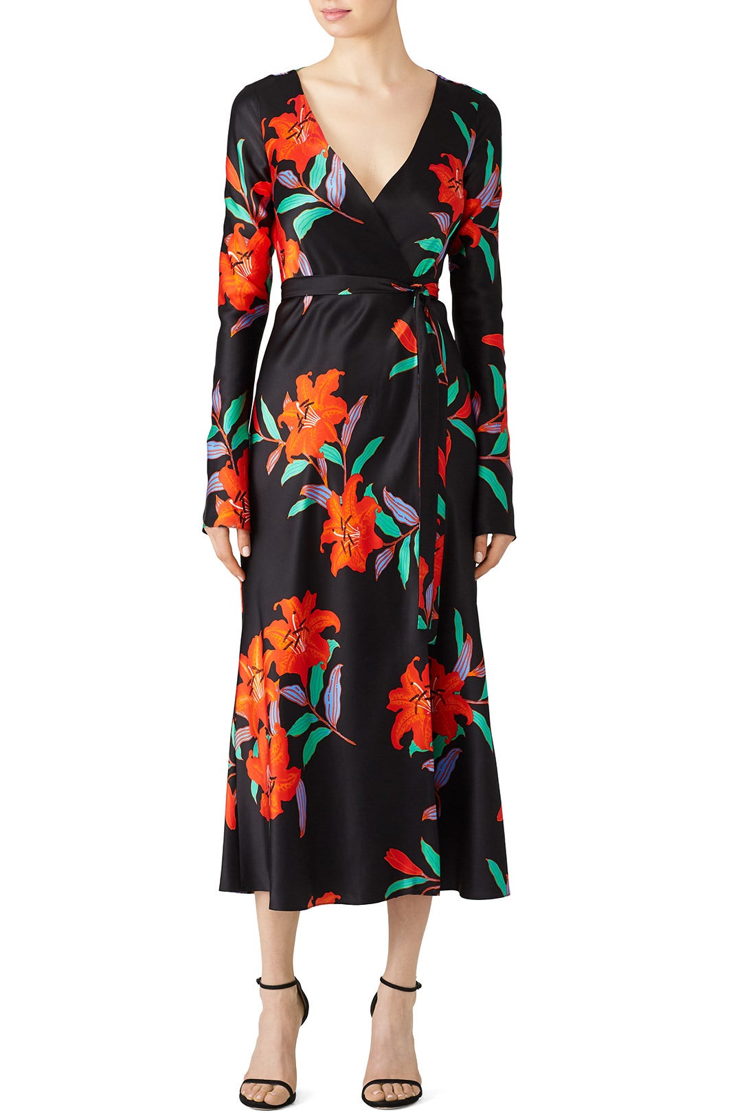 Tilly Woven Wrap Maxi by Diane von Furstenberg 0