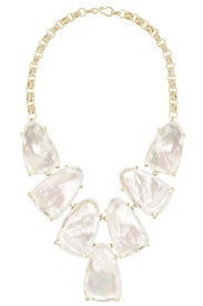Mother of Pearl Harlow Necklace by Kendra Scott