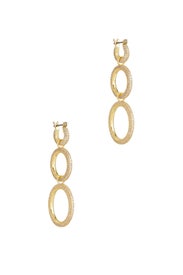 Triple Pave Hoops by Luv Aj