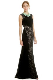Lace Silhouette Gown by nha khanh