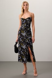 Black Kourtney Dress by Reformation