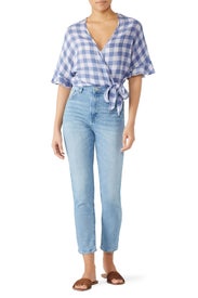 Check Athena Wrap Top by Rails