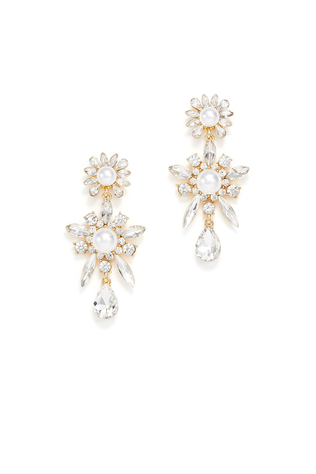 Eye Of Pearl Earrings by Slate & Willow Accessories