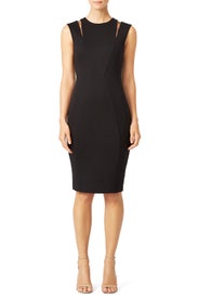 Black Supercut Sheath by Bailey 44