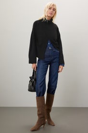 Overlay Turtleneck Sweater by Great Jones