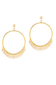 Amara Drop Hoops by Gorjana