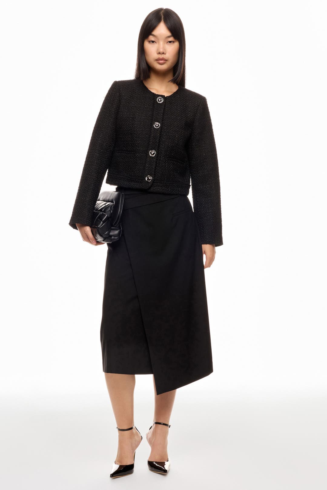 Tweed Collarless Jacket by Jason Wu x RTR | Rent the Runway