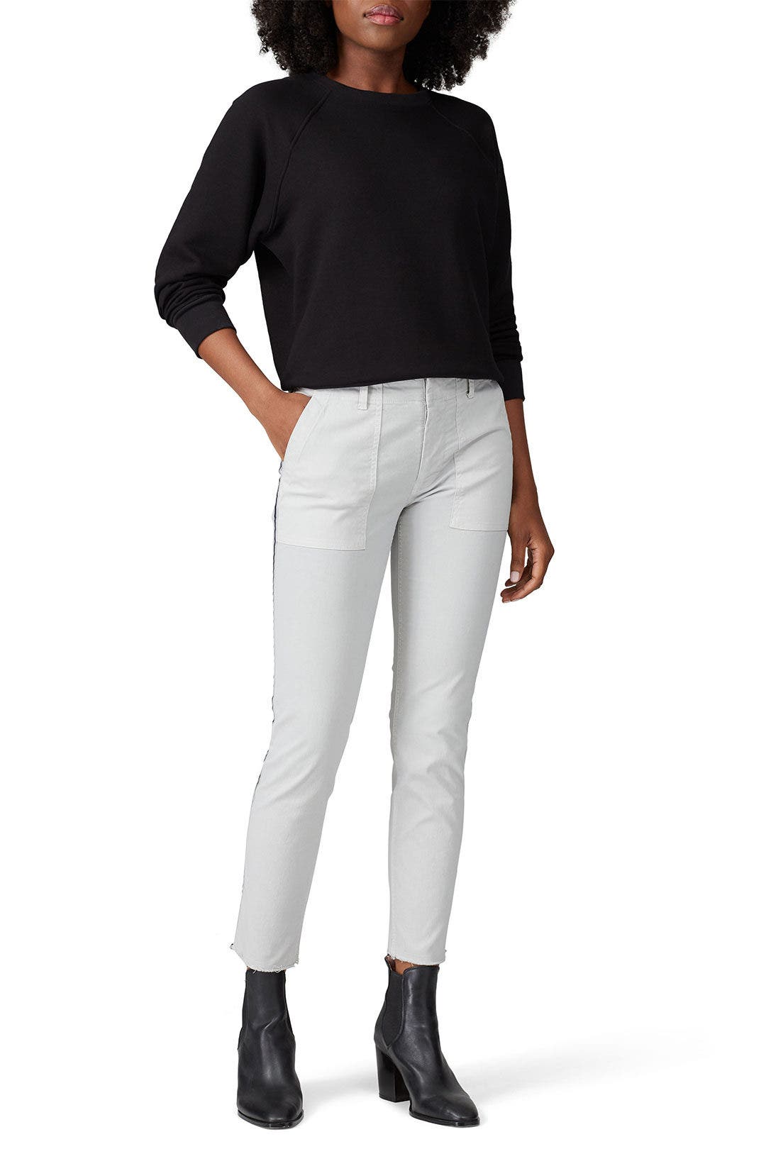 Grey Jenna Pants by Nili Lotan 0