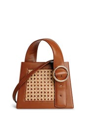 Bamboo Enchanted Top Handle Bag by Parisa Wang