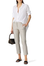 Trecca Stripe Pants by Theory