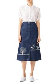 Denim Fairy Skirt by Vilshenko
