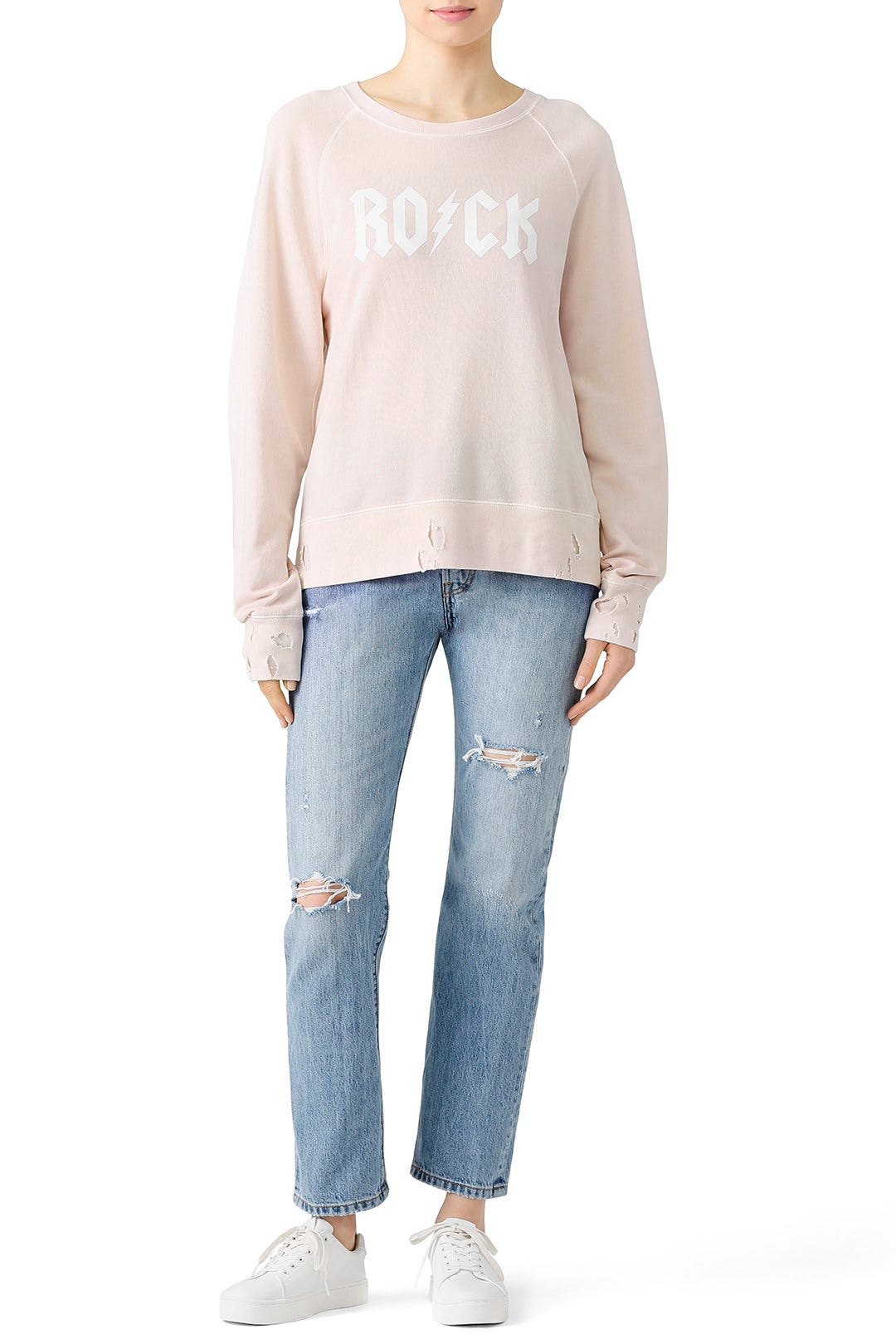 Rock Upper Print Sweatshirt by Zadig & Voltaire 0