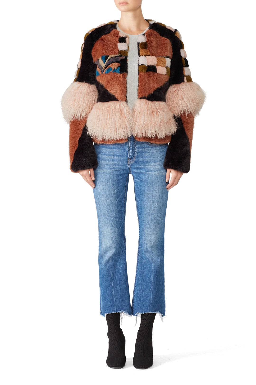 Kotto Faux Fur Jacket by Alexis 0