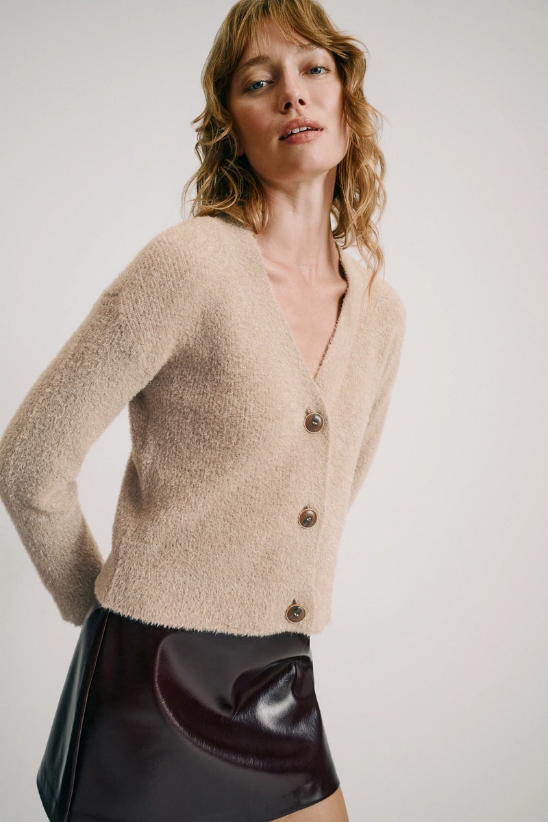 Metallic Knit Cardigan by Derek Lam 10 Crosby x RTR - Photo 0