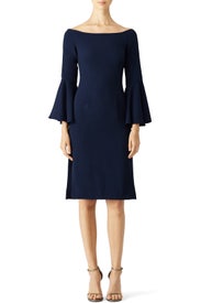 Navy Harmony Dress by Keepsake