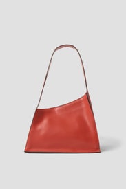 Tomato Slanted Shoulder Bag by Liffner