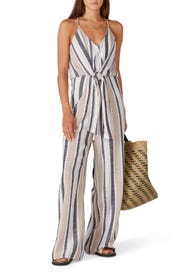 Tie Front Jumpsuit by Louna