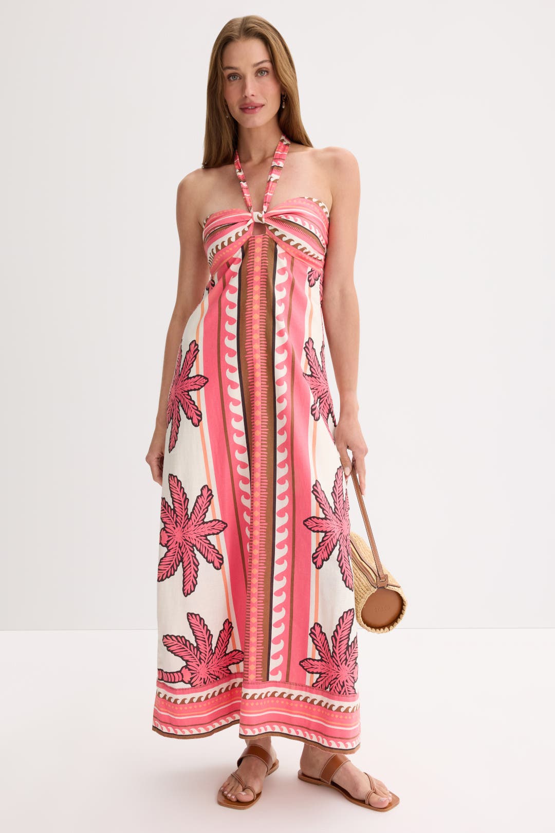 【関税&送料込】THE ANDAMANE Dresses Pink THE ANDAMANE Vera Maxi Dress | Pink | FARFETCH