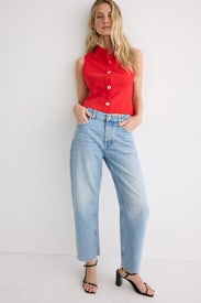 Darted Barrel Jeans by Madewell