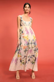 Ramie Maxi Dress by Marchesa Rosa
