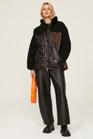 Patch Pocket Puffer Coat by OOF