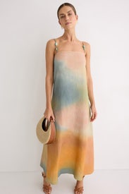 Laura Linen Dress by Staud