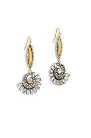 Amber Whirl Earrings by Slate & Willow Accessories