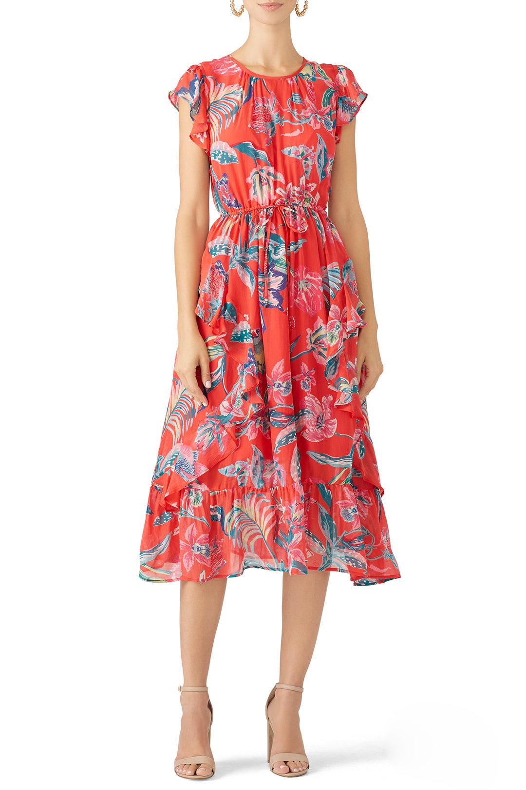 Floral Letitia Dress by Banjanan 0