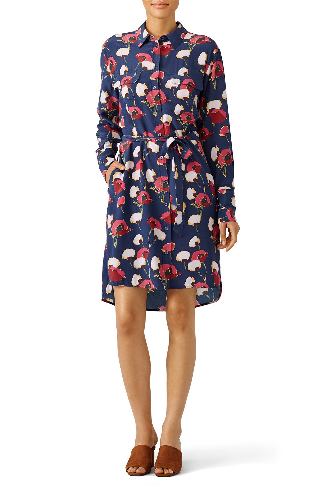 Floral Delany Dress by Equipment 0