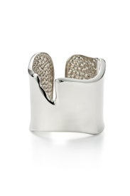 Silver Remi Cuff by Kenneth Jay Lane