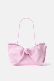 Pink Bow Clutch by Loeffler Randall