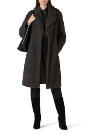 Faux Fur Teddy Coat by NVLT