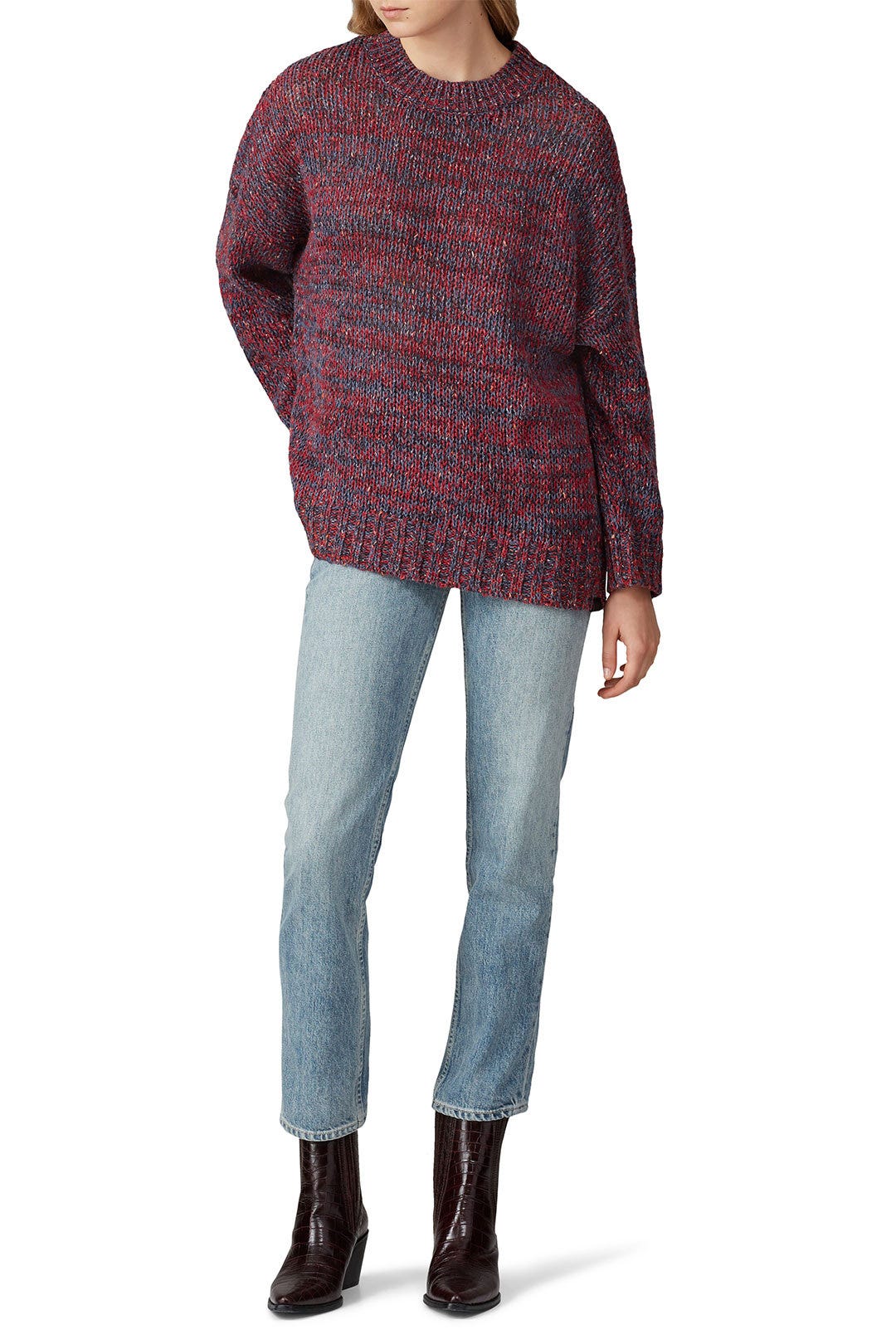 Merlot Hackney Sweater by One Teaspoon 0