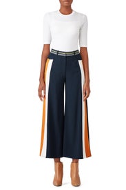 Striped Cady Culottes by Peter Pilotto