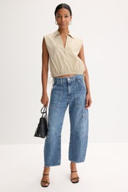 Fiona Stripe Sleeveless Top by rag & bone