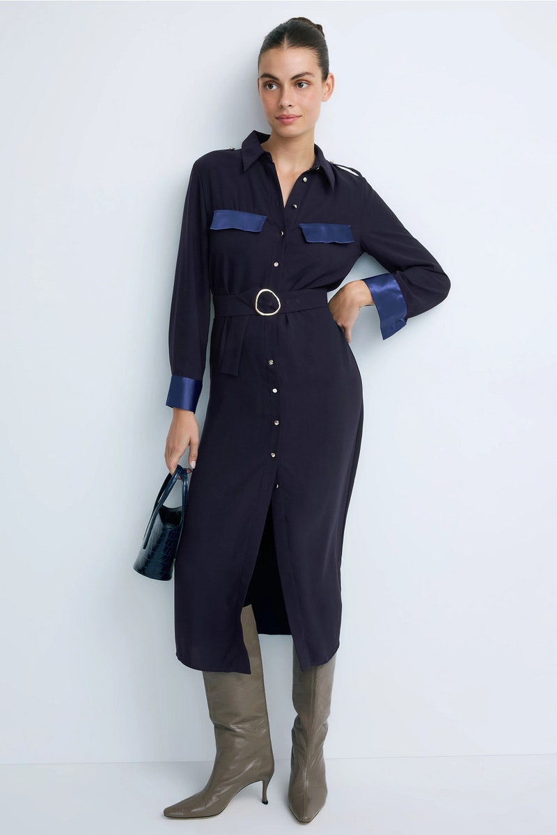 Gara Midi Shirt Dress by Area Stars - Photo 0