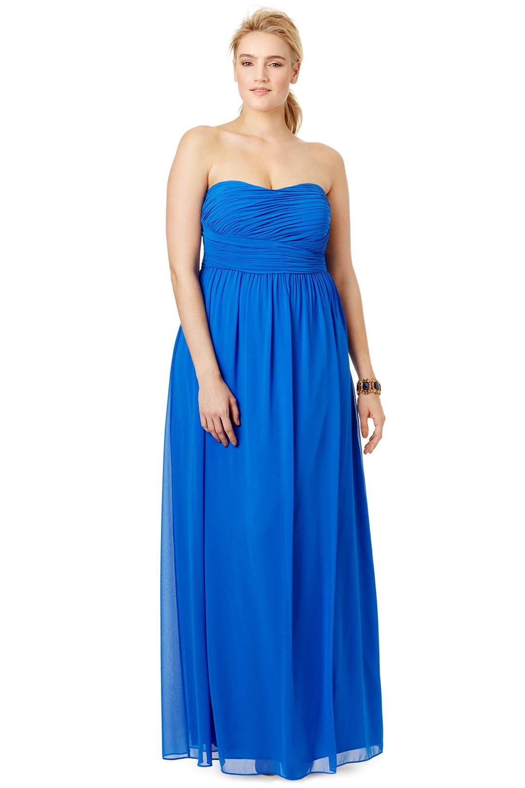 Blue Athena Gown by Donna Morgan