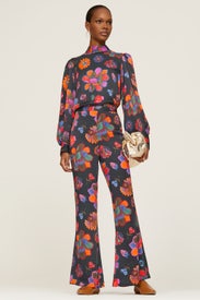 Lilys Garden Pants by FARM Rio