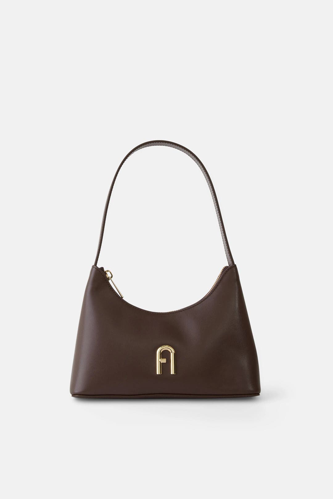 Brown Diamante Mini Shoulder Bag by Furla | Rent the Runway