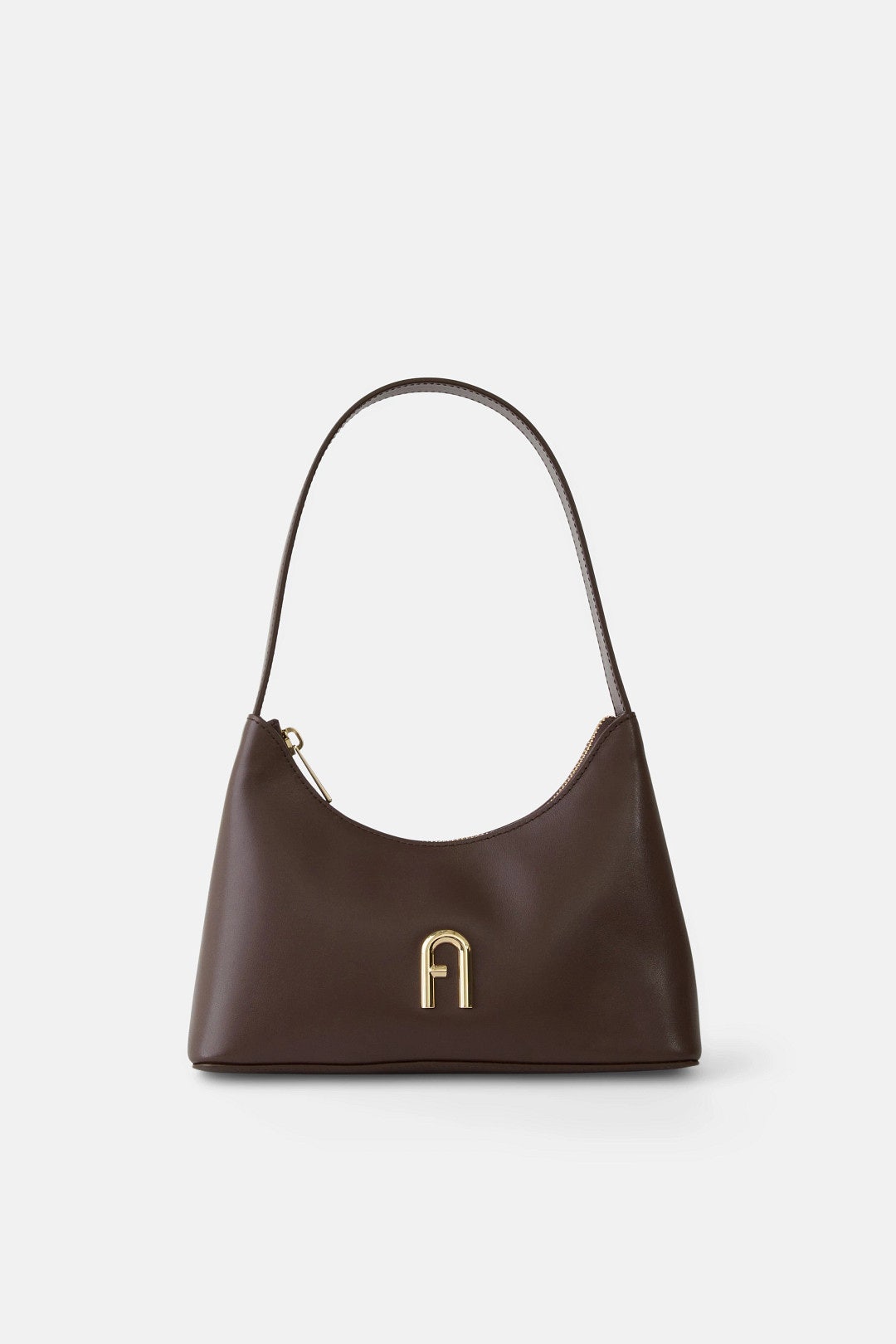 Brown Diamante Mini Shoulder Bag by Furla 0