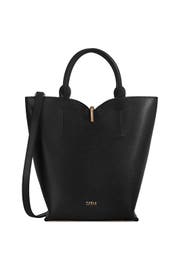 Nero Ribbon S Bucket Bag by Furla