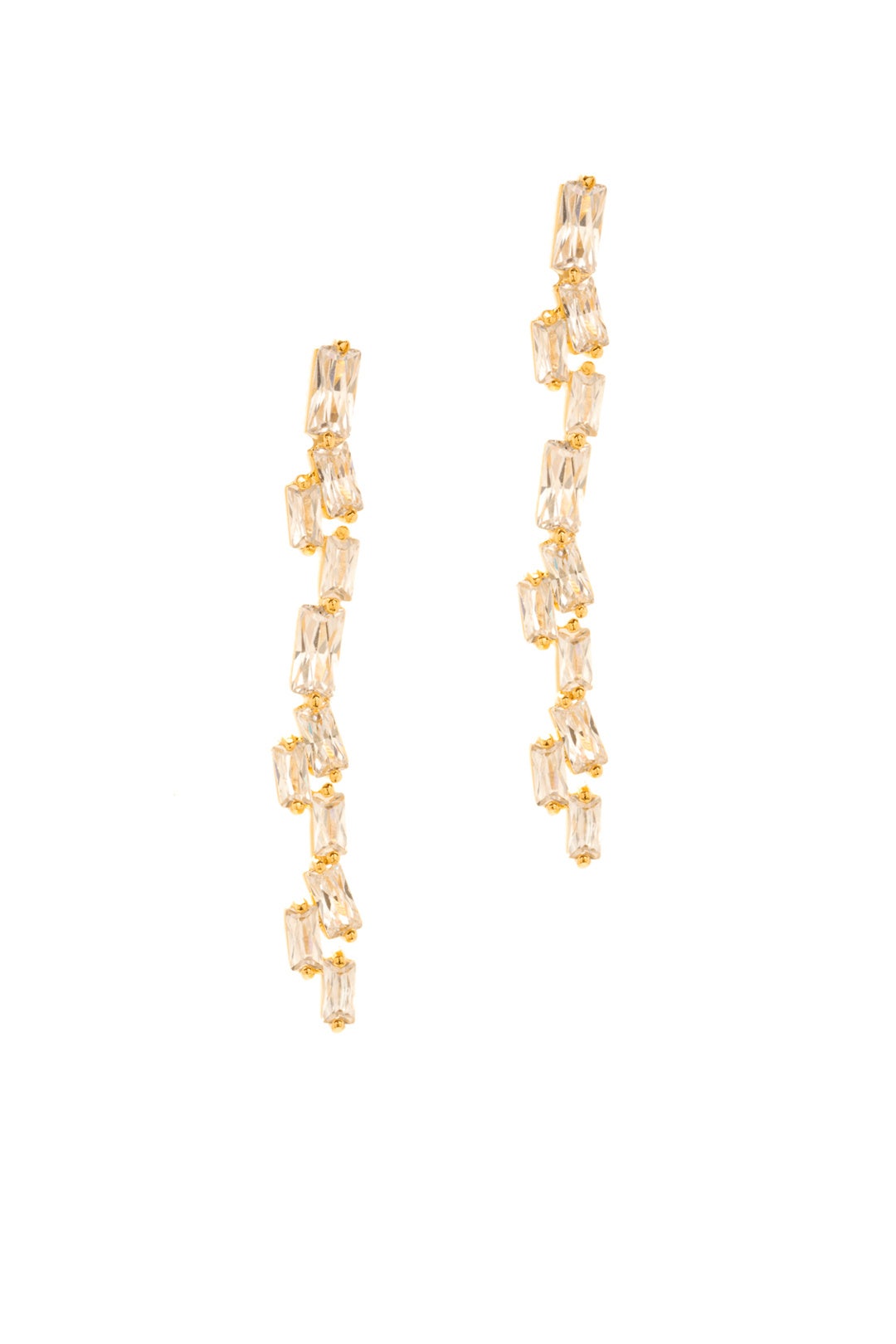 Gold Amara Drop Earrings by Gorjana Accessories 1