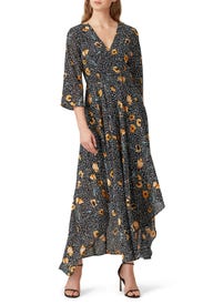 Polka Dot Floral Dress by Great Jones